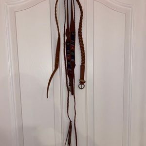 Bundle of assorted boho belts